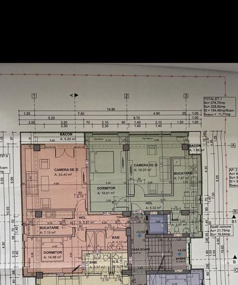 Apartament cu 2 camere decomandat în Giulești