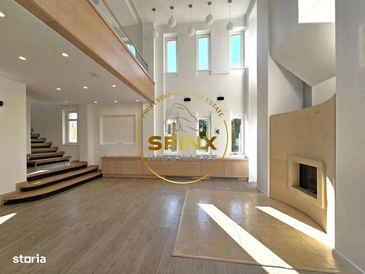 Baneasa Residential Park, 5 bedroom villa for rent, parking, yard - 17