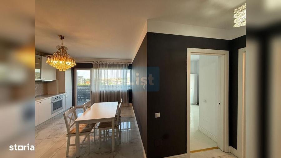 Apartament cu 3 camere semidecomandat în Baciu