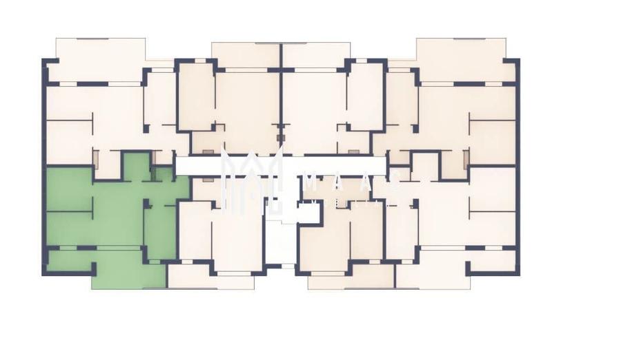 Apartament 3 camere | Balcon 22.2 mp | Etaj 3 | Turnisor - 3