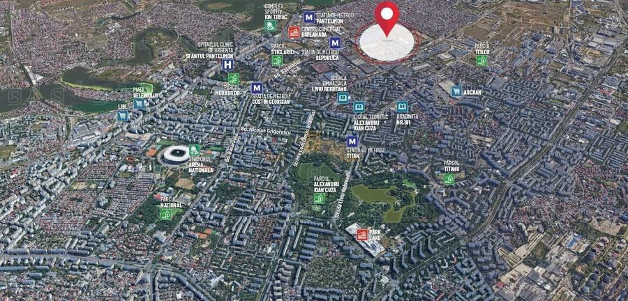 Teren Construcții intravilan de 4636 mp, în Basarabia