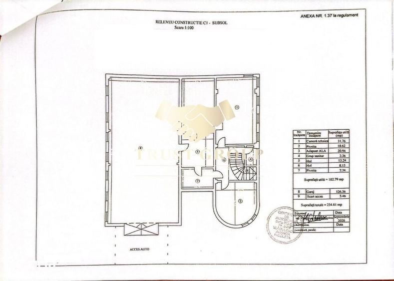 Spațiu comercial, de 665.43 mp, în Drumul Taberei