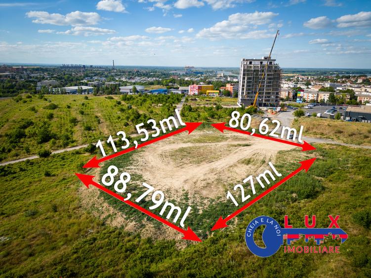 Teren agricol intravilan de 10457 mp, în E3