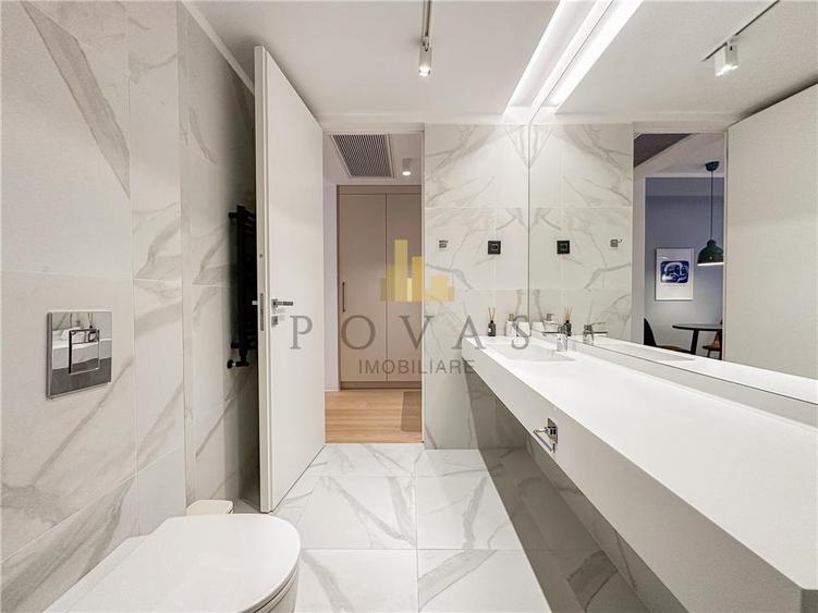 Apartament cu 2 camere semidecomandat, mobilat în Floreasca