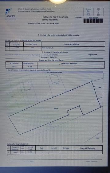 Teren de 3766 mp, în Nazna