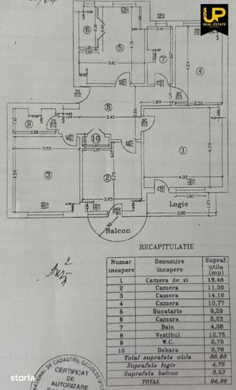 Apartament cu 4 camere decomandat în Dristor