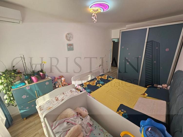Apartament cu 3 camere decomandat, mobilat în Lujerului