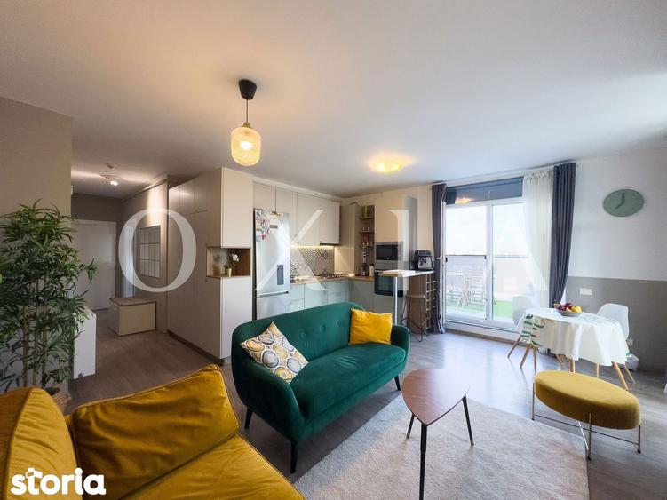 Apartament cu 3 camere, mobilat în Tipografilor