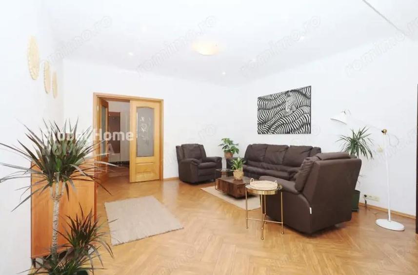 Apartament cu 3 camere semidecomandat, mobilat în Herăstrău