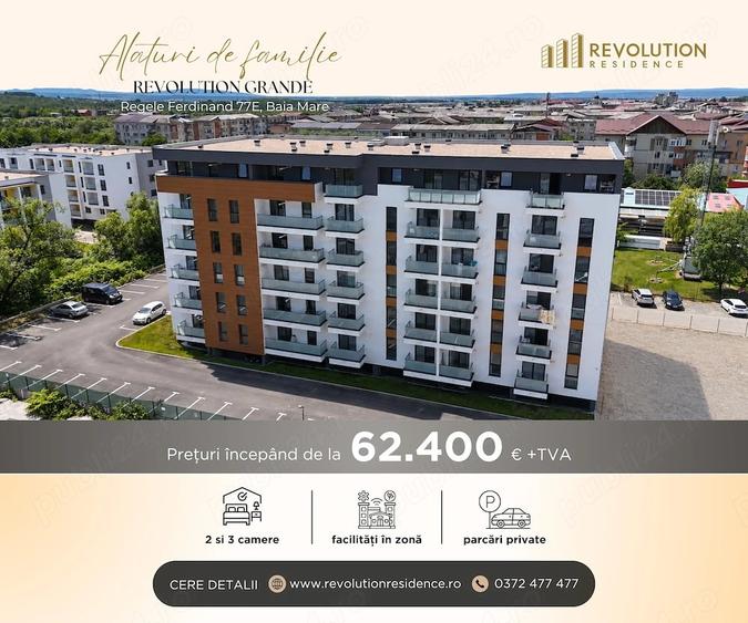 Apartament cu 2 camere decomandat în Central