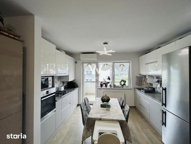 Apartament 3 camere, etaj intermediar, mobilat, 2 bai, 2 balcoane - 4