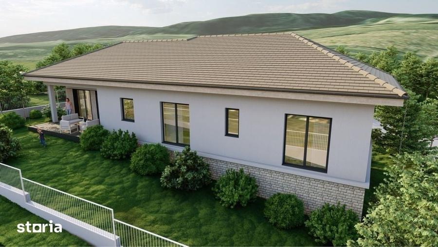 Casa unifamiliala D+P, la intrare in Chinteni - 1