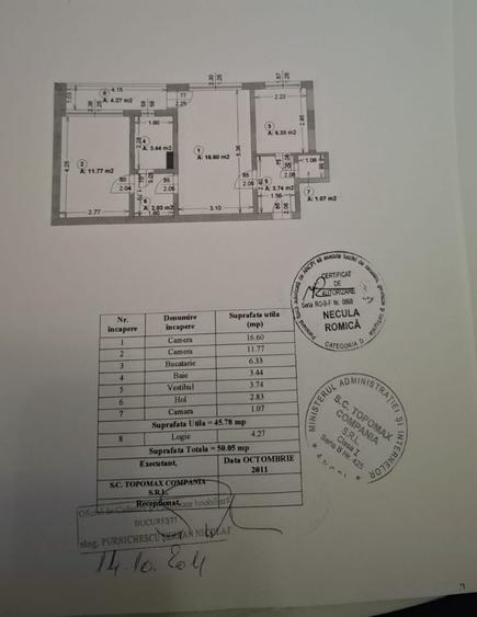 Apartament semidecomandat în Bucureștii Noi