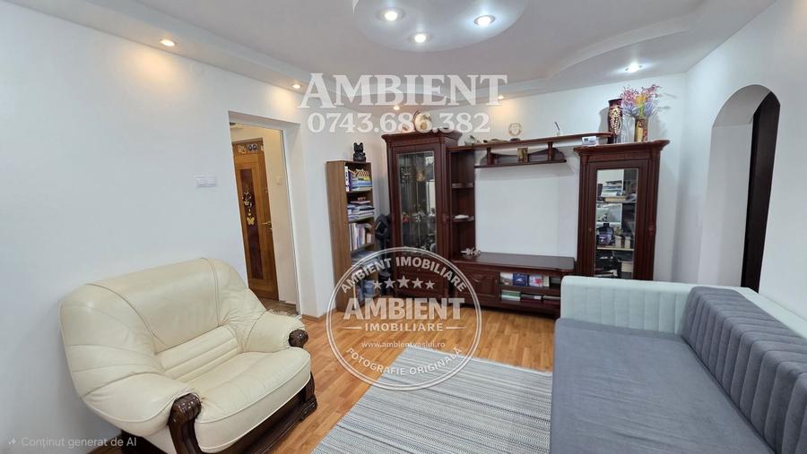 Apartament cu 2 camere semidecomandat în Central