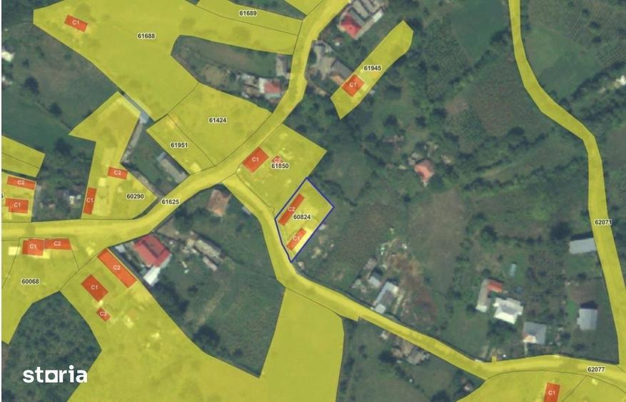 Casă cu 4 camere cu Teren 610 Mp în Gura Văii