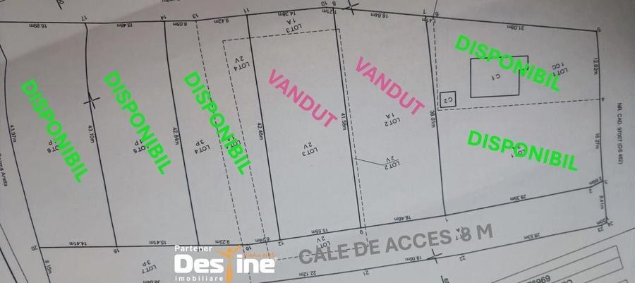 Teren Construcții intravilan de 655 mp, în Proselnici