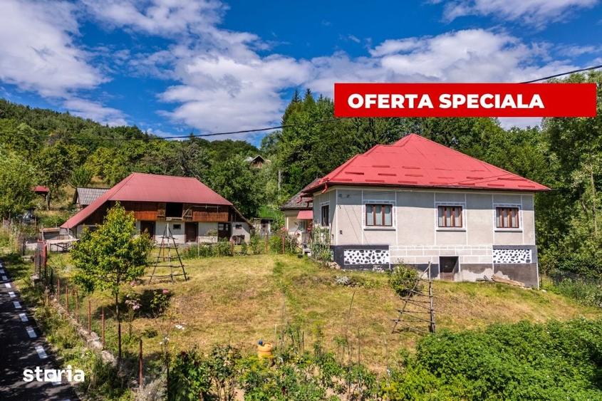Casă cu 4 camere cu Teren 4213 Mp în Nucșoara