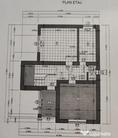 Casă cu 5 camere cu Teren 683 Mp în Central