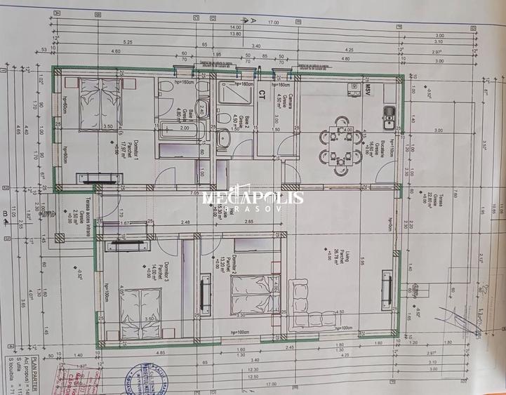 Casă individuală cu 4 camere cu Teren 500 Mp în Uzina 2