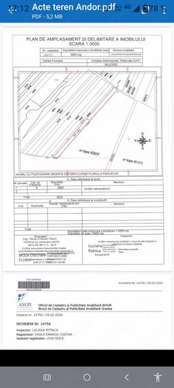 Teren de 5800 mp, în Șauaieu