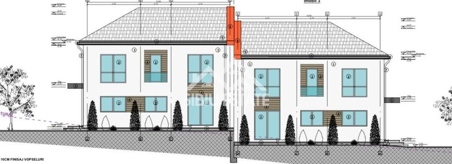 Duplex cu 4 camere cu Canalizare în Șura Mică