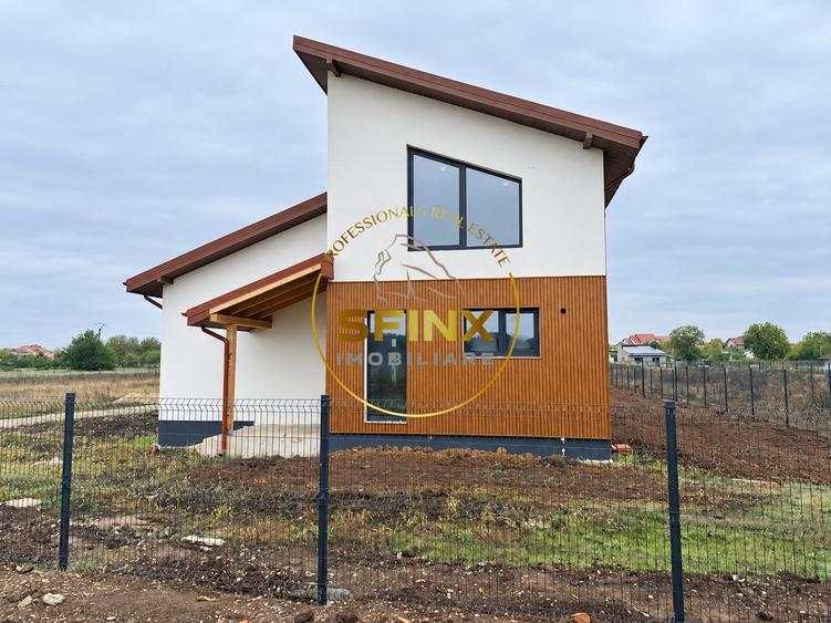 Casă individuală cu 4 camere cu Teren 500 Mp în Snagov