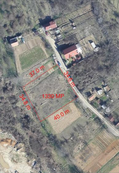 Teren de 1330 mp, în Central