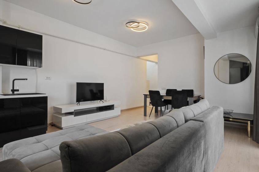 Otopeni, Central, Apartament 3 camere, 71,6mp, loc parcare, mobilat, centrală - 4