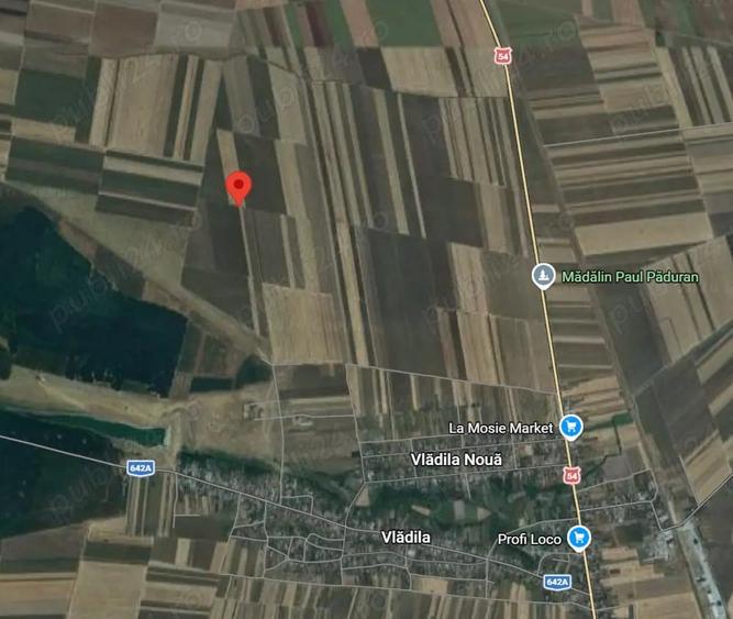 Teren de 29900 mp, în Vlădila