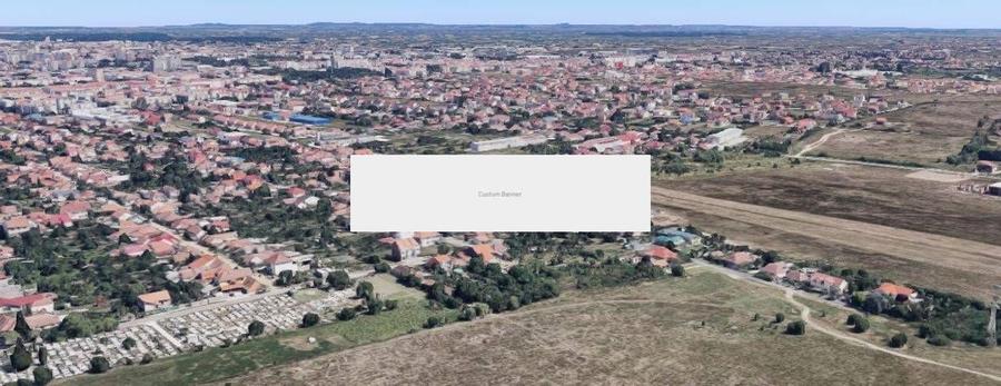 Teren Construcții intravilan de 1078 mp, în 2 Moldoveni