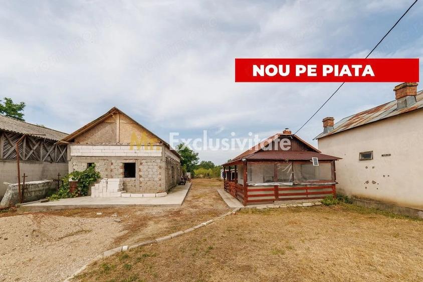 Casă cu 1 camere cu Teren 2140 Mp în Lunca