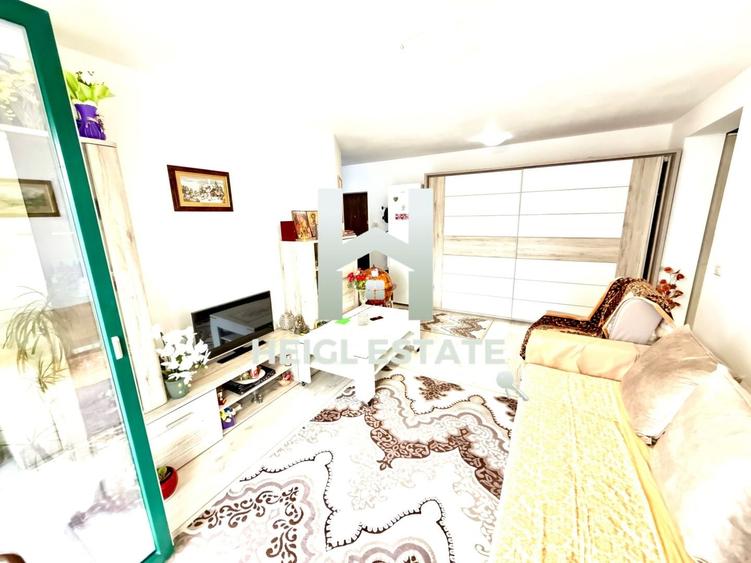 Apartament cu 2 camere semidecomandat, mobilat în Giroc