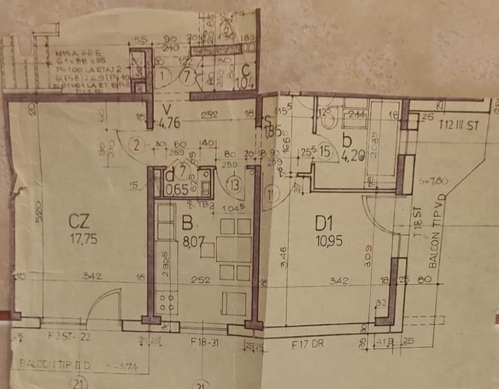 Apartament cu 2 camere decomandat, mobilat în Răcădău