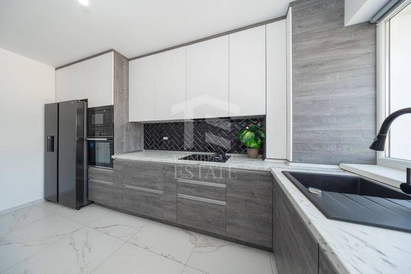 Apartament cu 2 camere decomandat, mobilat în Sânpetru