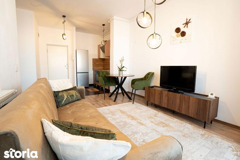 Apartament cu 2 camere, mobilat în Valea Cetății