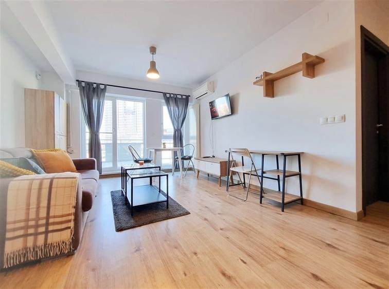 Apartament cu 2 camere semidecomandat, mobilat în Pipera — fotografia 2