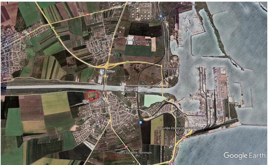 Teren Construcții intravilan de 40000 mp, în Agigea