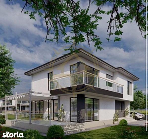 Casă cu 5 camere cu Teren 405 Mp în Corbeanca