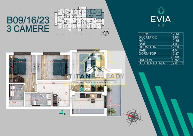 3Cam/ 83mp/ Premium/ Balcon/ Titan-Pallady/ P+3 - 3