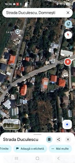 Teren de 644 mp, în Domnești
