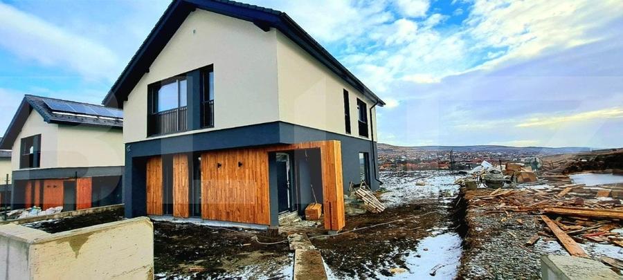 Casă individuală cu 4 camere cu Teren 524 Mp în Chinteni