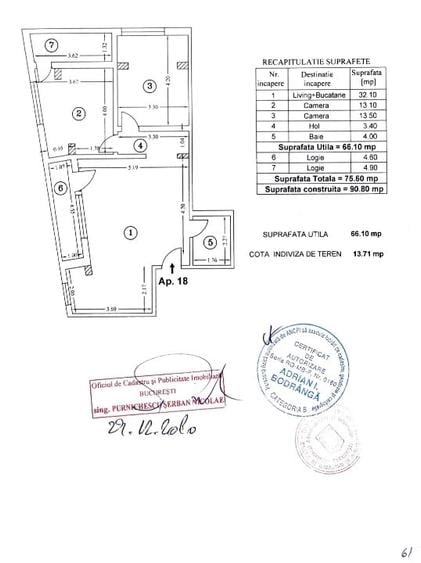 Apartament cu 3 camere semidecomandat, mobilat în Bucureștii Noi