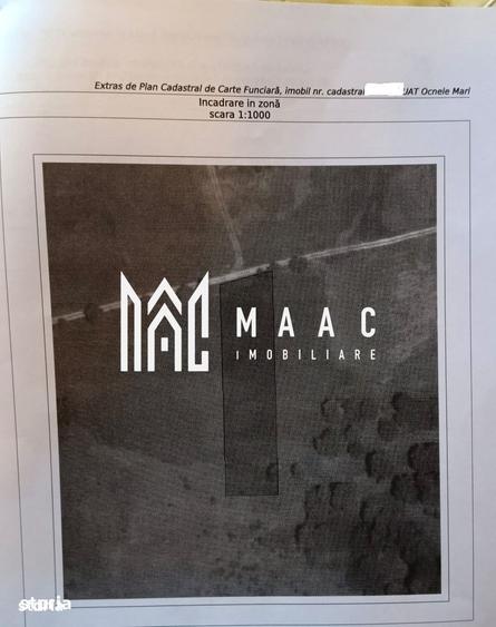 Teren intravilan Ocnele Mari | 2500mp | - 3