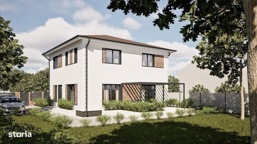 Casă cu 4 camere în Corbeanca