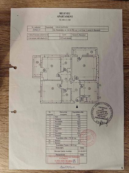 Apartament 3 camere, Sector 6 - 1