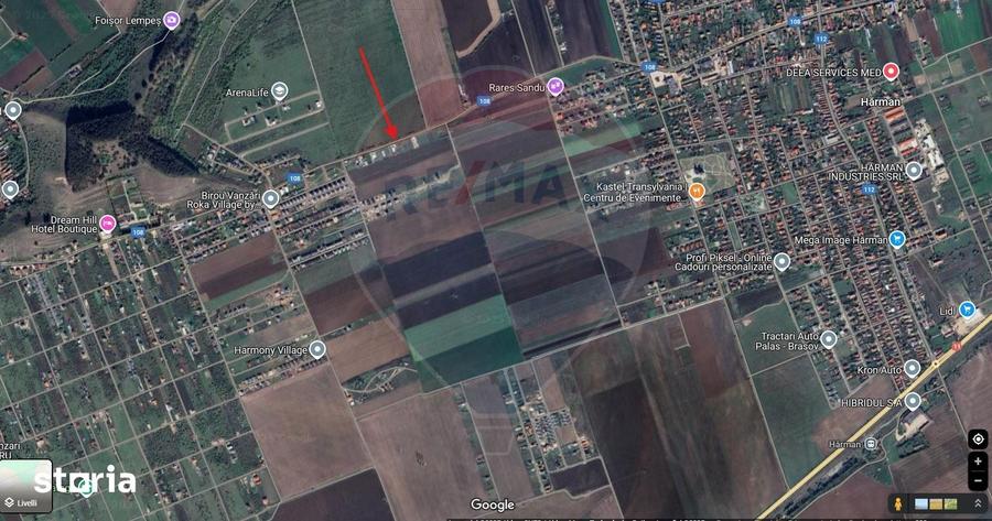 Teren de 942 mp, în Hărman