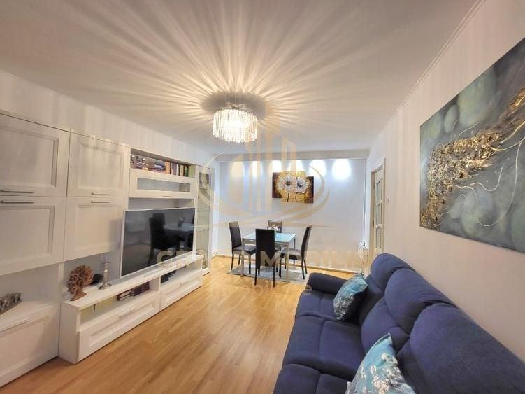 Apartament cu 4 camere decomandat, mobilat în Brâncoveanu