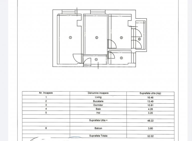 Apartament 2 camere decomandat | 48mp | La cheie | Parcare | Manastur - 8