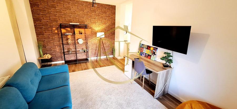 Apartament cu 2 camere semidecomandat, mobilat în Giroc