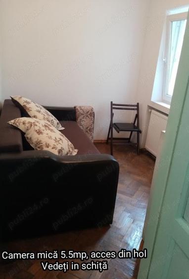 Apartament cu 2 camere semidecomandat, mobilat în Dorobanți